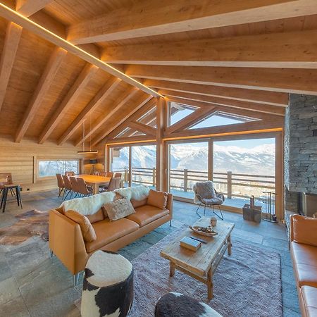 Oak Tree Chalet - On The Ski Slope - Luxury! Nendaz Bagian luar foto