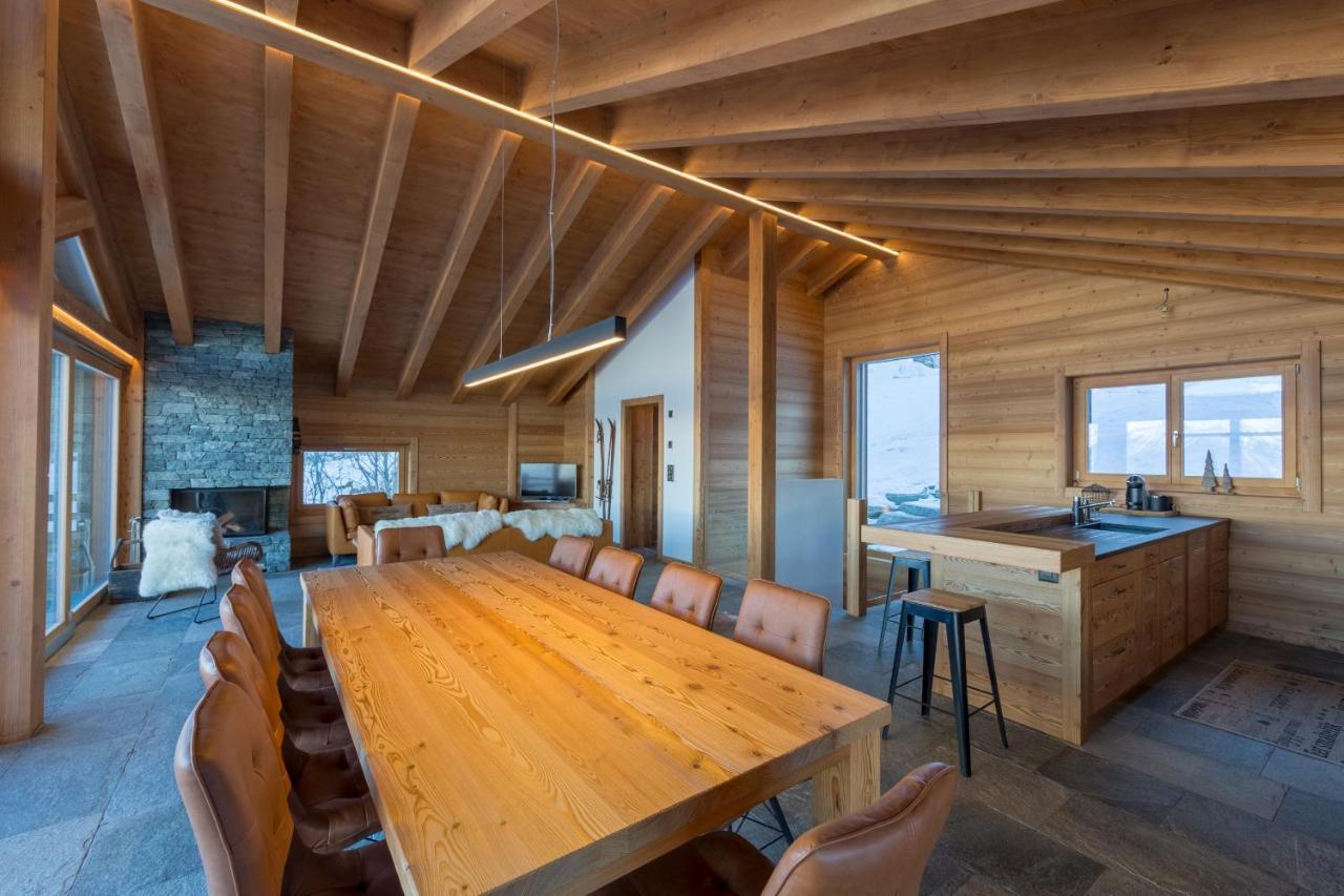 Oak Tree Chalet - On The Ski Slope - Luxury! Nendaz Bagian luar foto