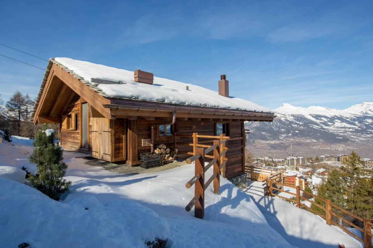 Oak Tree Chalet - On The Ski Slope - Luxury! Nendaz Bagian luar foto