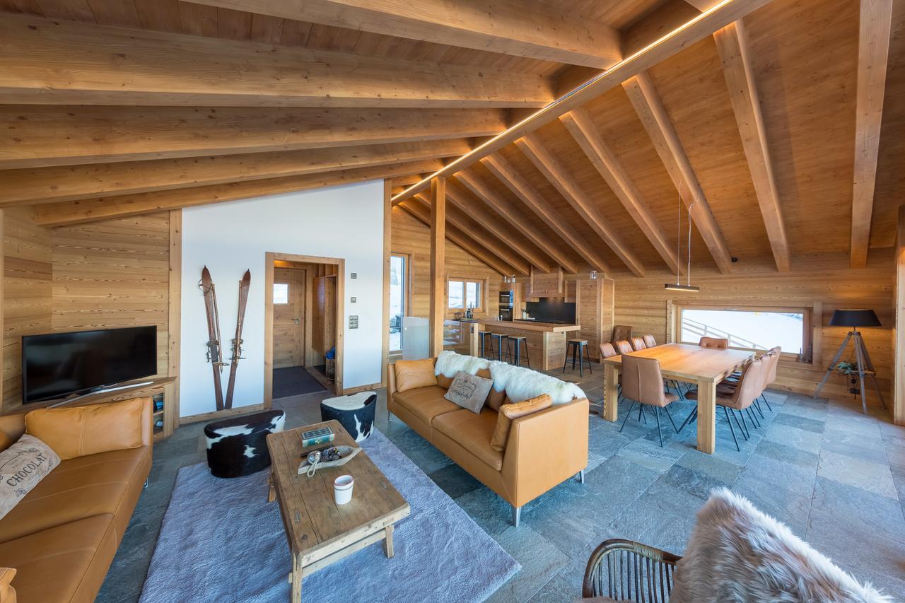 Oak Tree Chalet - On The Ski Slope - Luxury! Nendaz Bagian luar foto