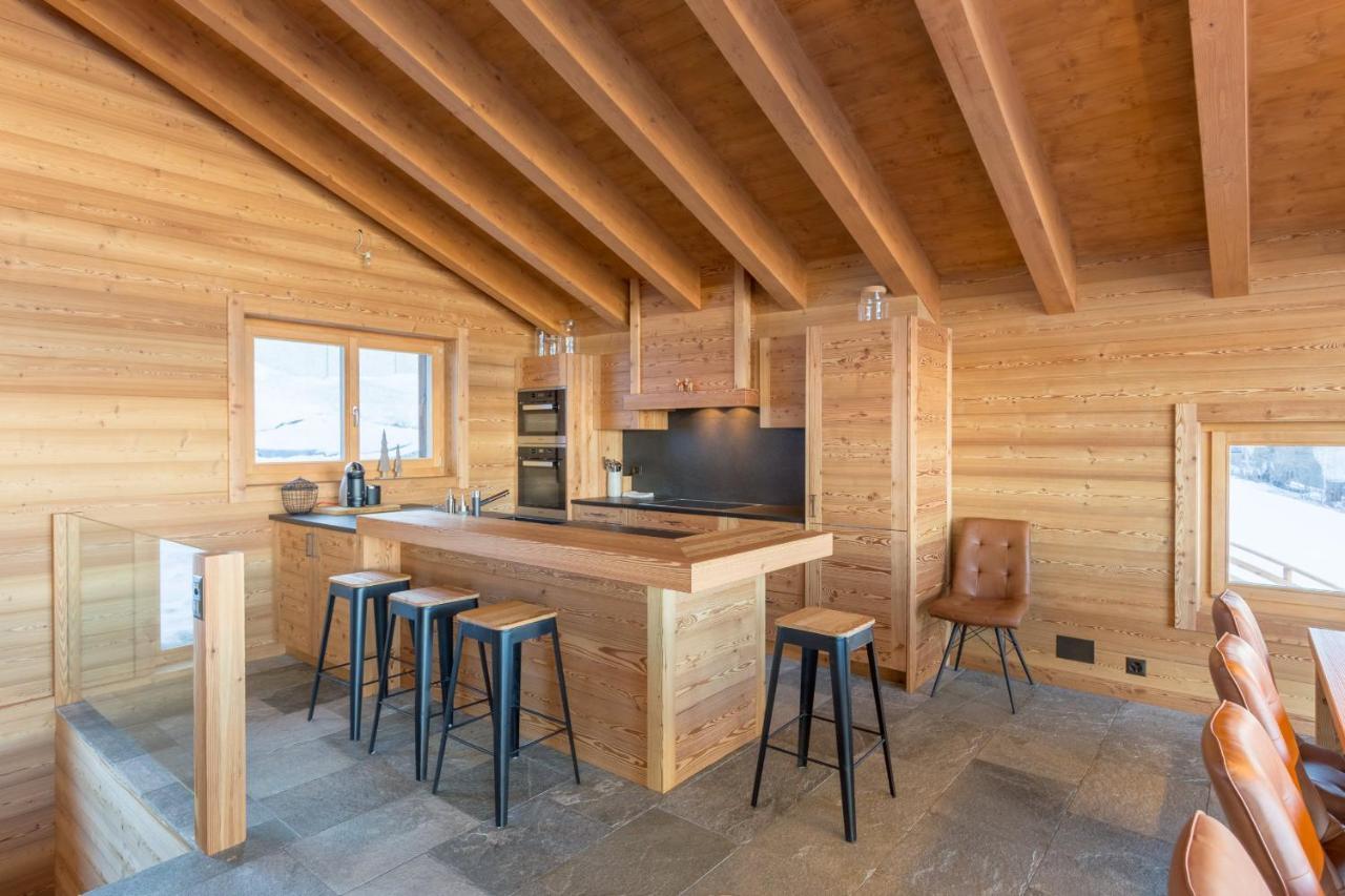 Oak Tree Chalet - On The Ski Slope - Luxury! Nendaz Bagian luar foto